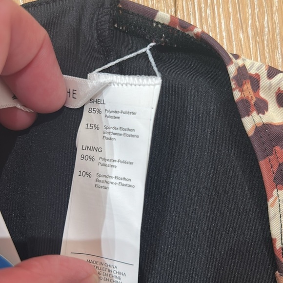 NWT Cupshe Long Sleeve One Piece Swimsuit - Picture 7 of 11